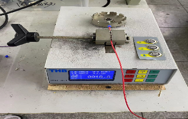 Teste de for&ccedil;a de tra&ccedil;&atilde;o